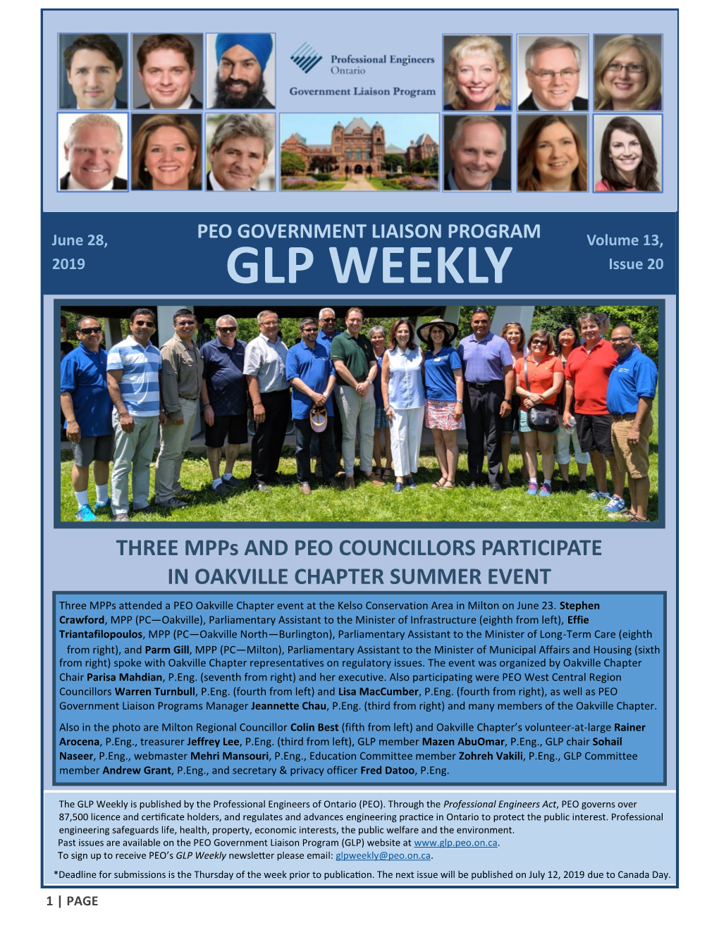 GLP WEEKLY Issue 20