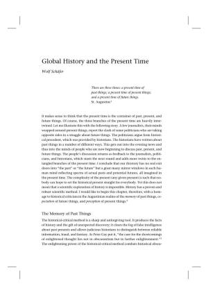 Global History and the Present Time