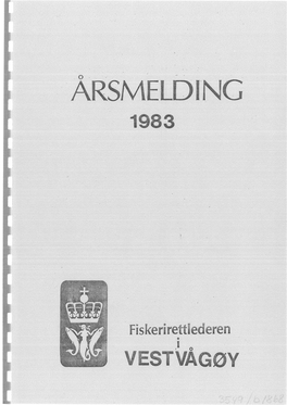 Vestvågøy 1983.Pdf (2.230Mb)