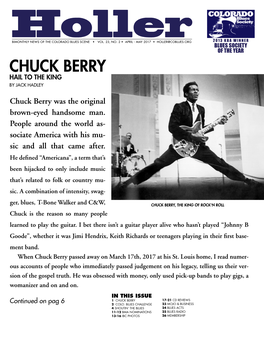 CHUCK BERRY HAIL to the KING by JACK HADLEY