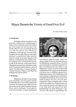 Bijaya Dasami-The Victory of Good Over Evil