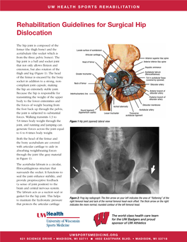 Surgical Hip Dislocation