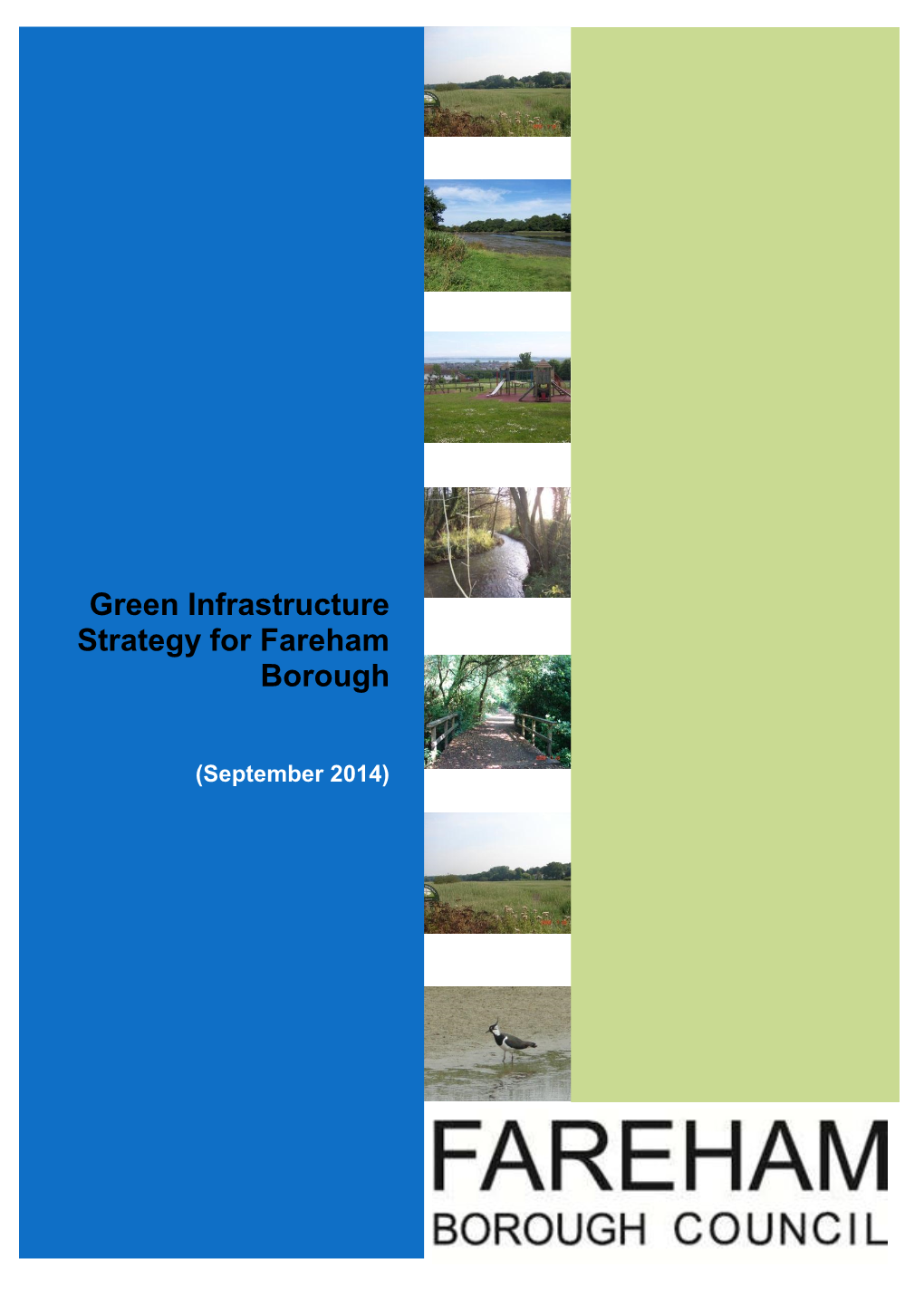 Green Infrastructure Strategy for Fareham Borough, September 2014
