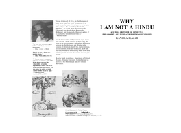 Why I Am Not a Hindu Is a of Bahujans, He Presents Their Vision of a More Just Modern Classic.' Society