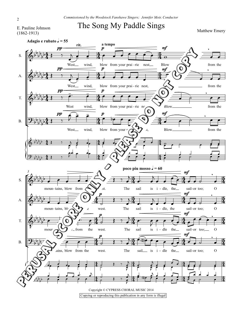 Satb Score (Pdf)