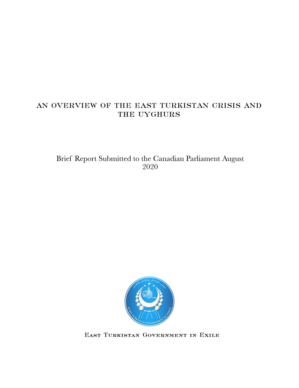 East Turkestan Government in Exile