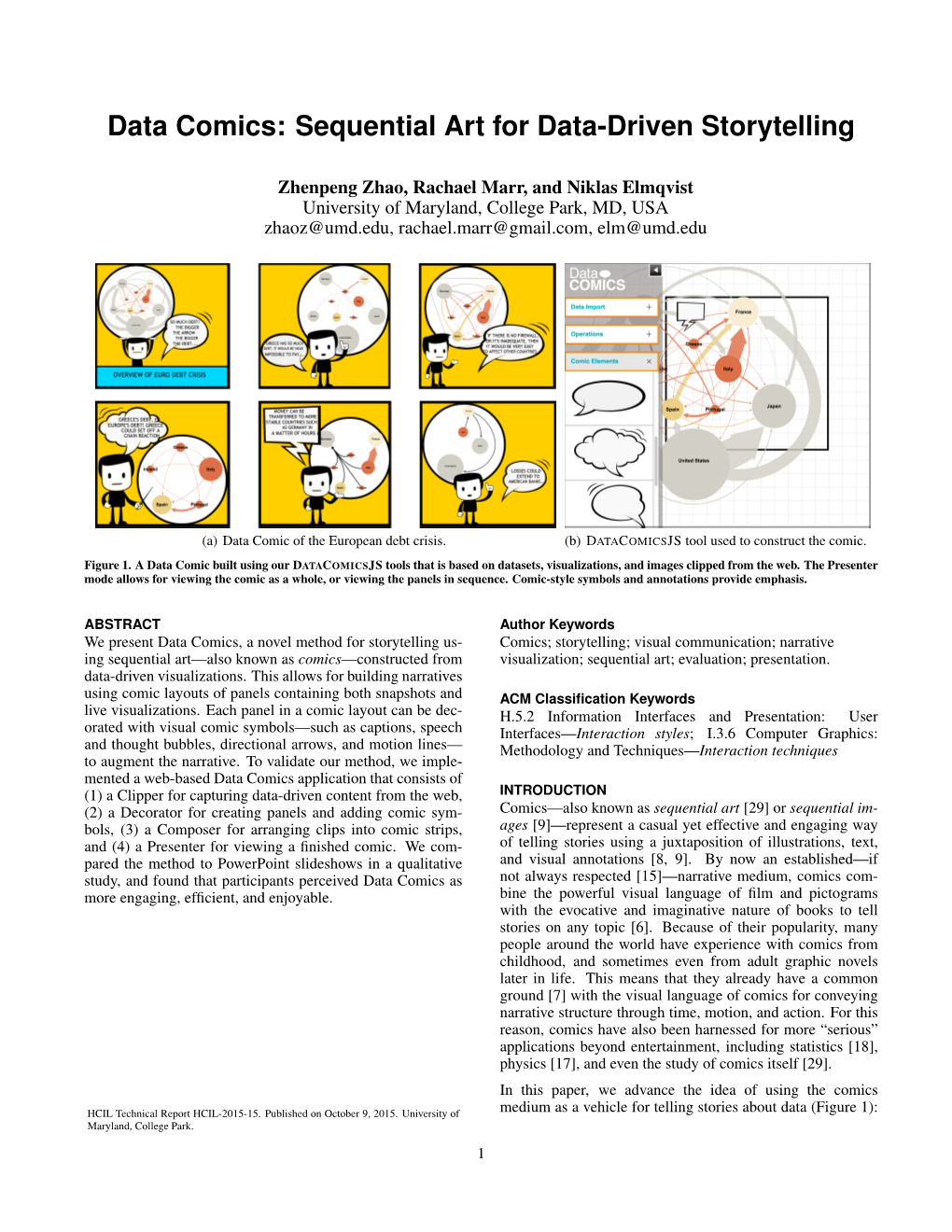 Data Comics: Sequential Art for Data-Driven Storytelling