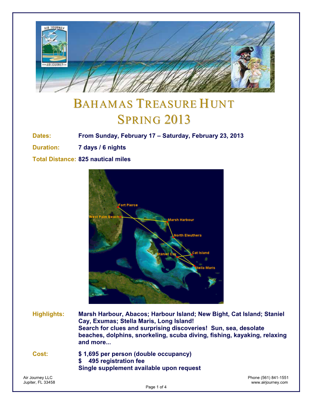 Bahamas Treasure Hunt Spring