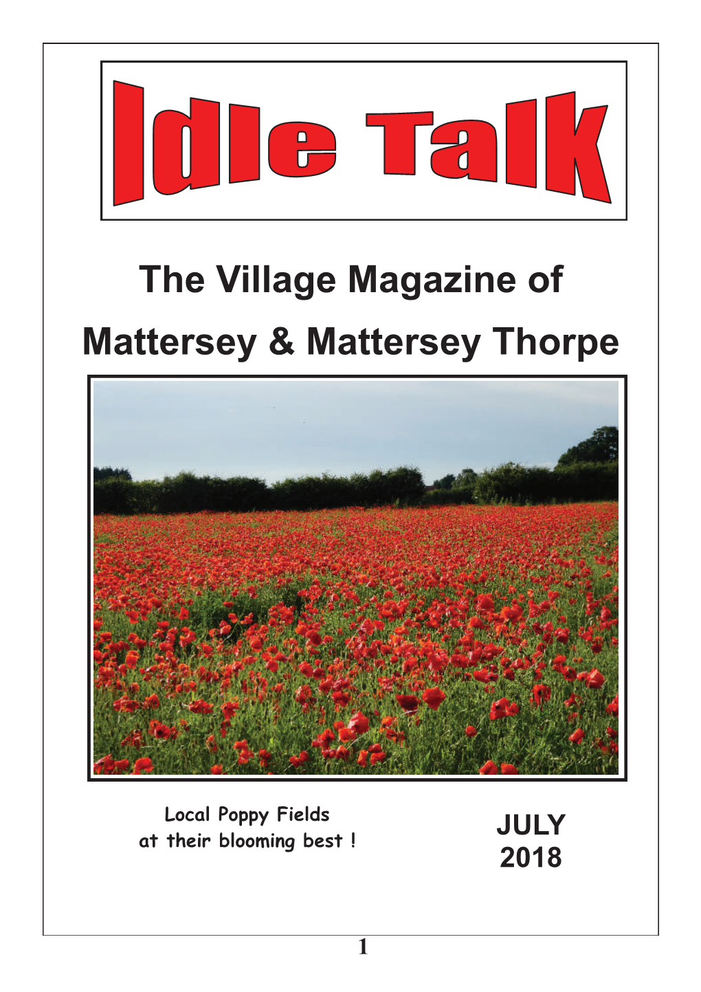 The Village Magazine of Mattersey & Mattersey Thorpe