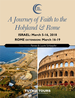 A Journey of Faith to the Holyland & Rome