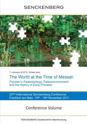 The World at the Time of Messel: Conference Volume