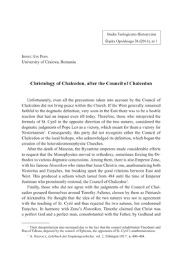 Christology of Chalcedon, After the Council of Chalcedon