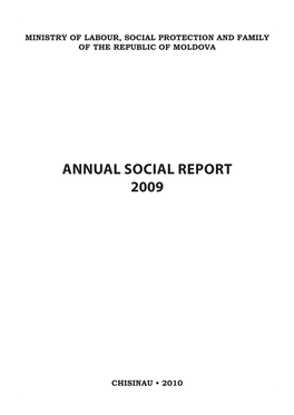 Annual Social Report 2009