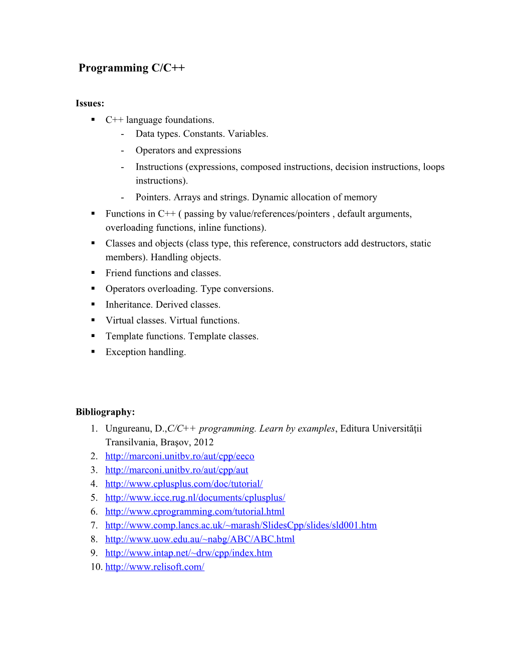 Data Types. Constants. Variables