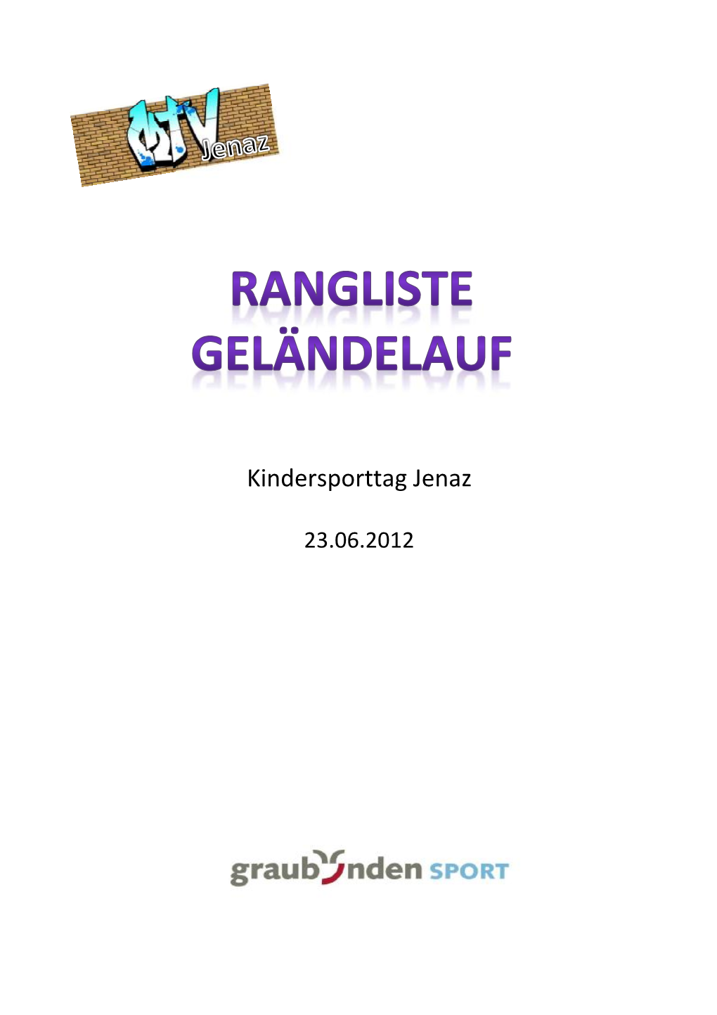 Kindersporttag Jenaz