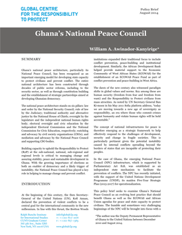 Ghana's National Peace Council