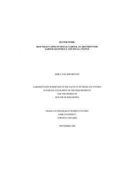 A Dissertation Submitted to the Faculty of Graduate Studies in Partial Fulfilment of the Requirements for the Degree of Doctor of Philosophy