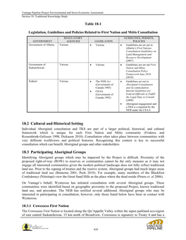 Environmental Overview