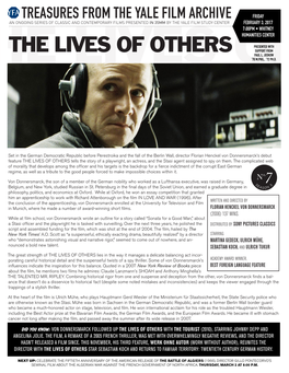 The Lives of Others Paul L