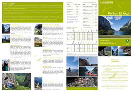 LYSEBOTN Porten Til Heia