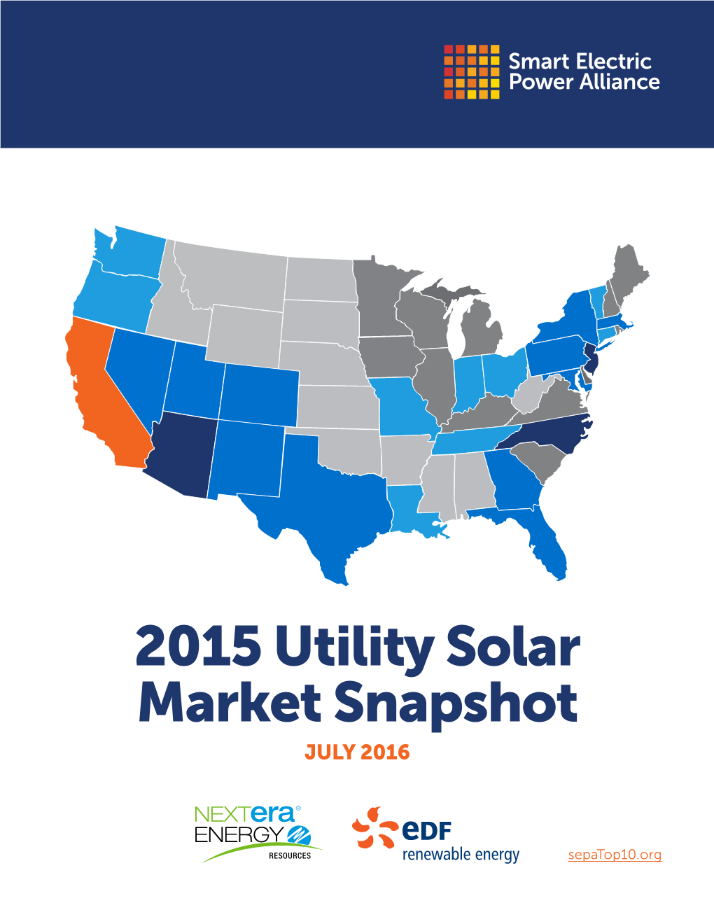 2015 Utility Solar Market Snapshot JULY 2016