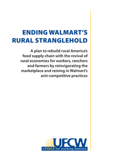 Ending Walmart's Rural Stranglehold