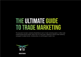 The Ultimateguide to Trade Marketing