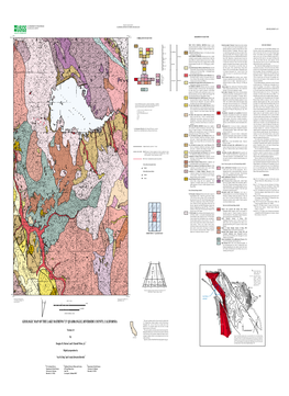 Geologic Map of the Lake Mathews 7.5' Quadrangle, Riverside County, California U.S