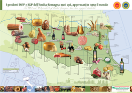 The PDO and PGI Products of Emilia-Romagna