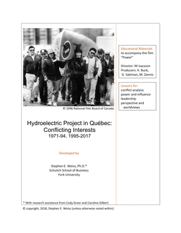 James Bay Hydroelectric Project