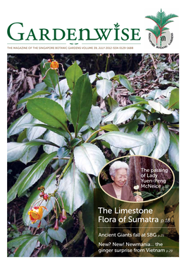 The Limestone Flora of Sumatra P.18