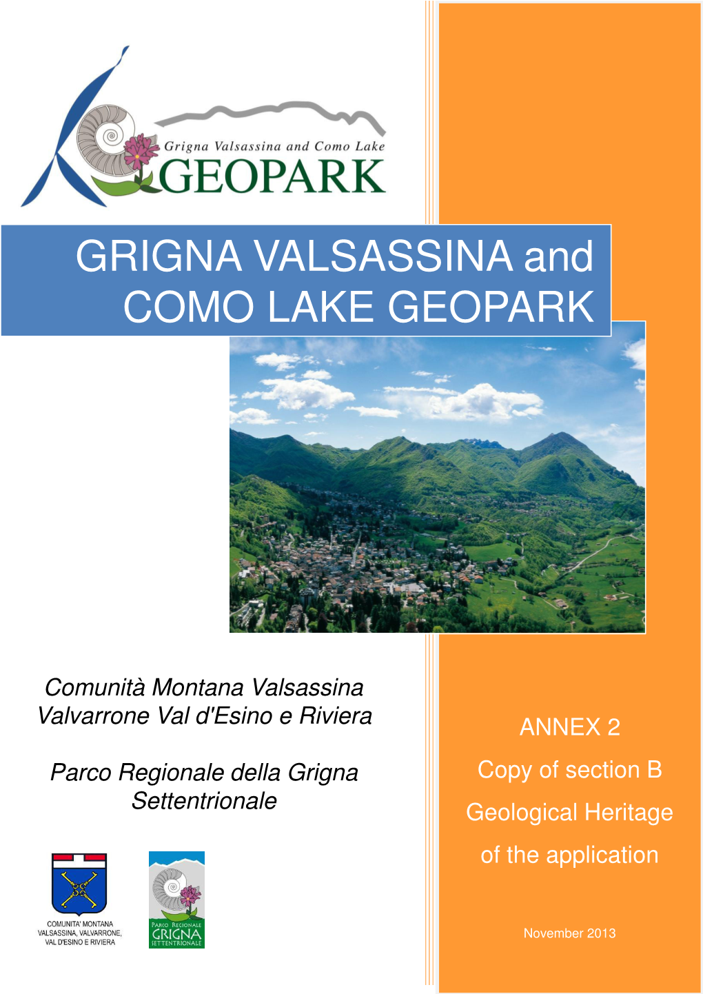 GRIGNA VALSASSINA and COMO LAKE GEOPARK