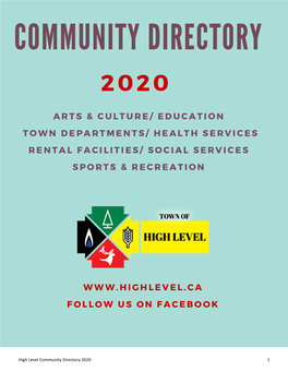 Community Directory 2020 1