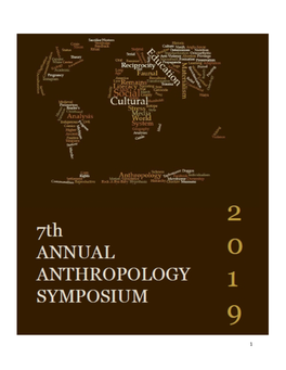 Anth Symposium Program 2019