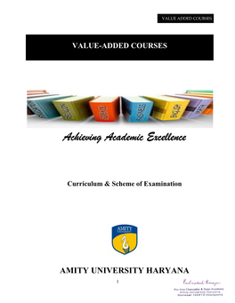 Value Added Courses