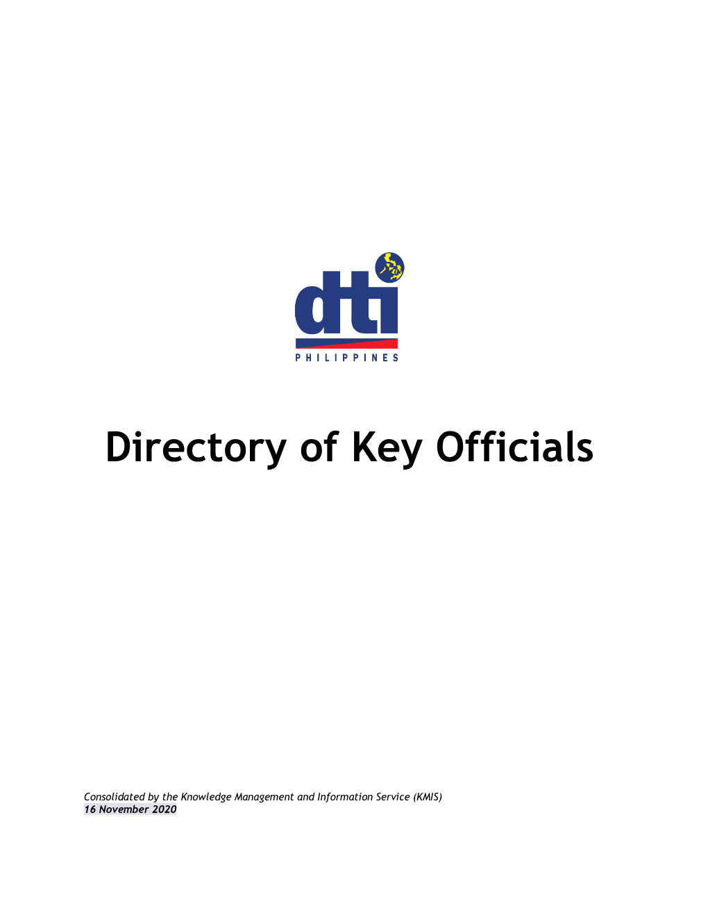 Directory of Key Officials