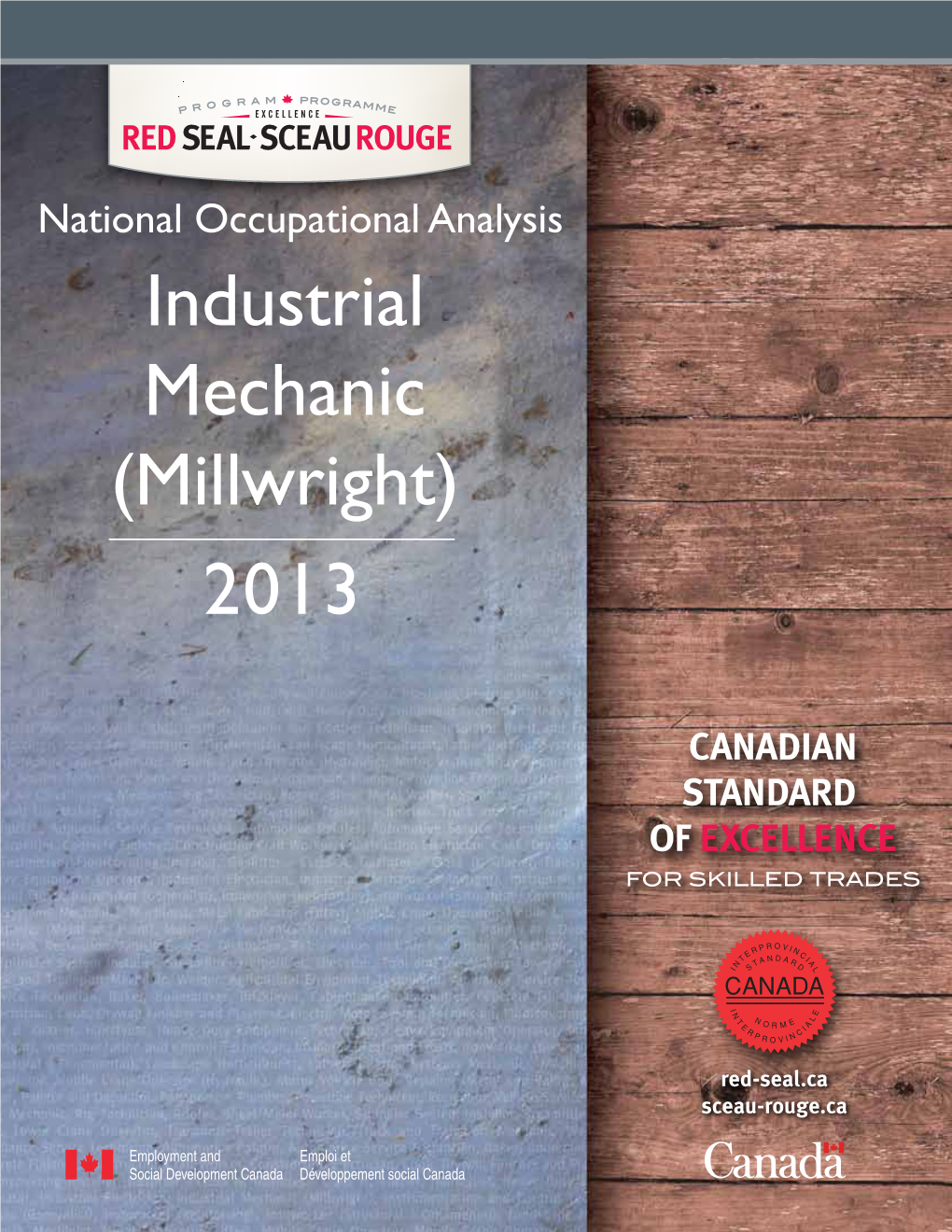 2013 Industrial Mechanic (Millwright)