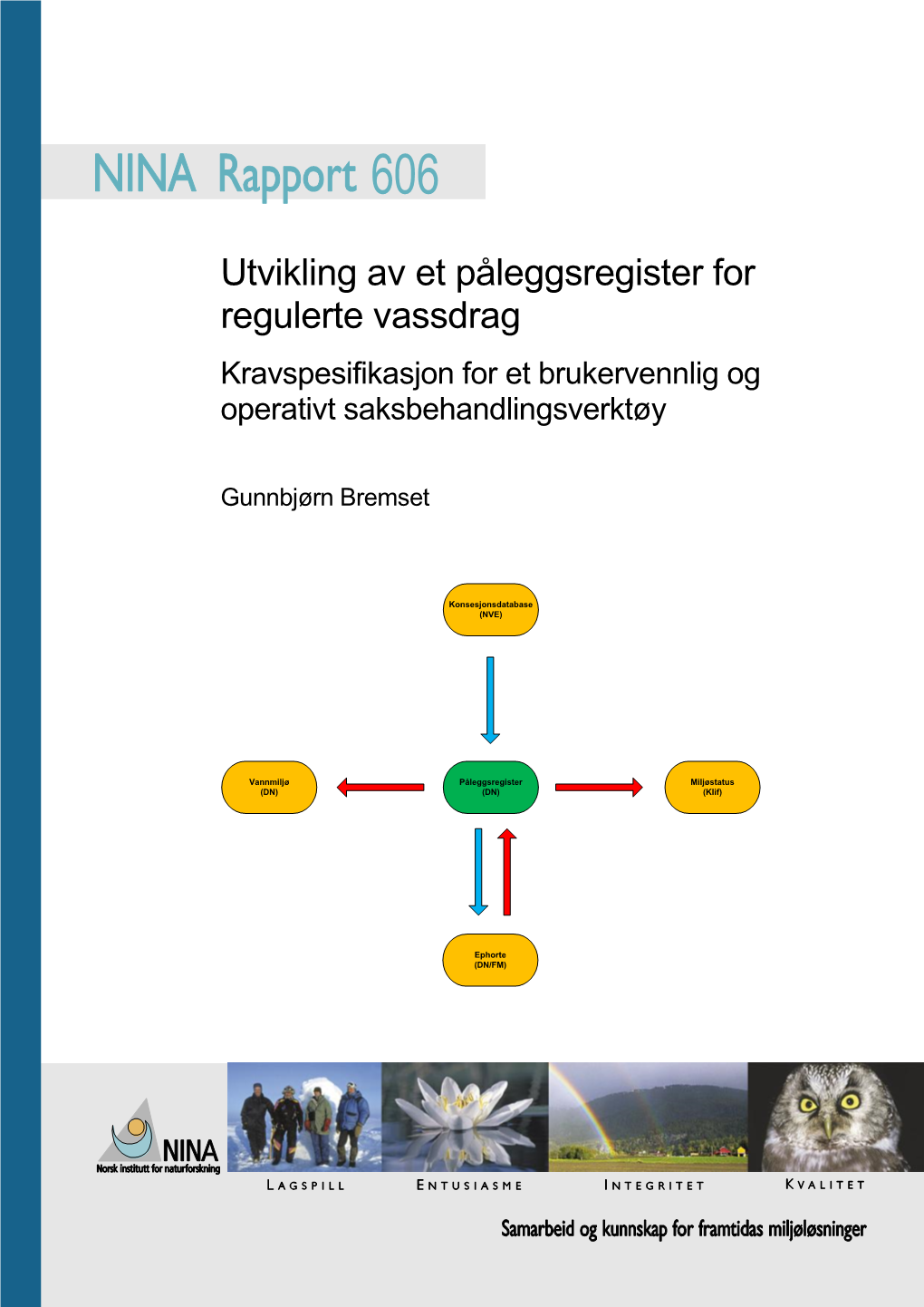 Utvikling Av Et Påleggsregister for Regulerte Vassdrag