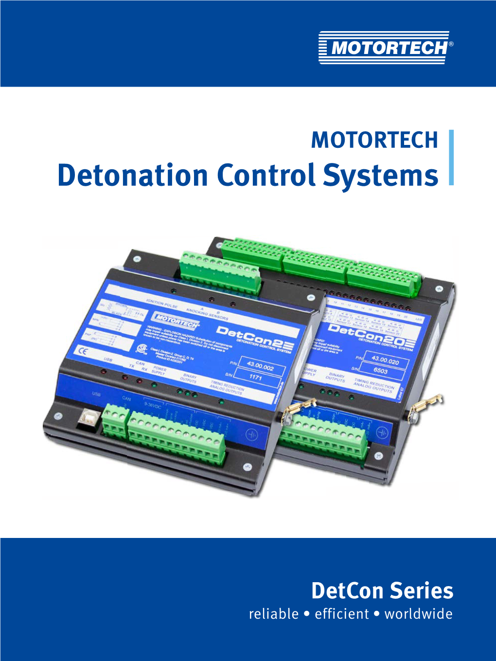 Detonation Control Systems