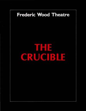 CRUCIBLE the ART of the NOVEMBER a POLISH POSTER an Exhibit in the Lobby of the Frederic Wood Theatre