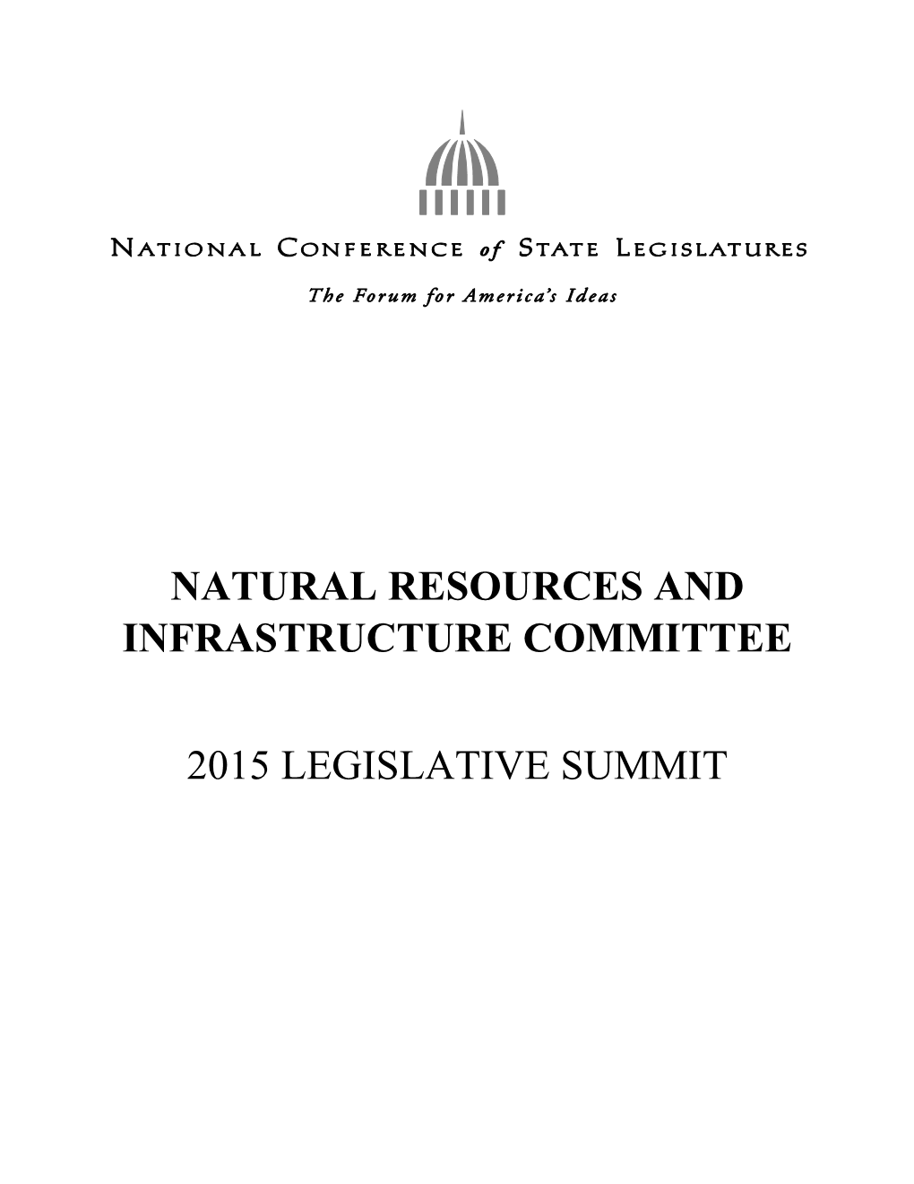 Natural Resources and Infrastructure Committee