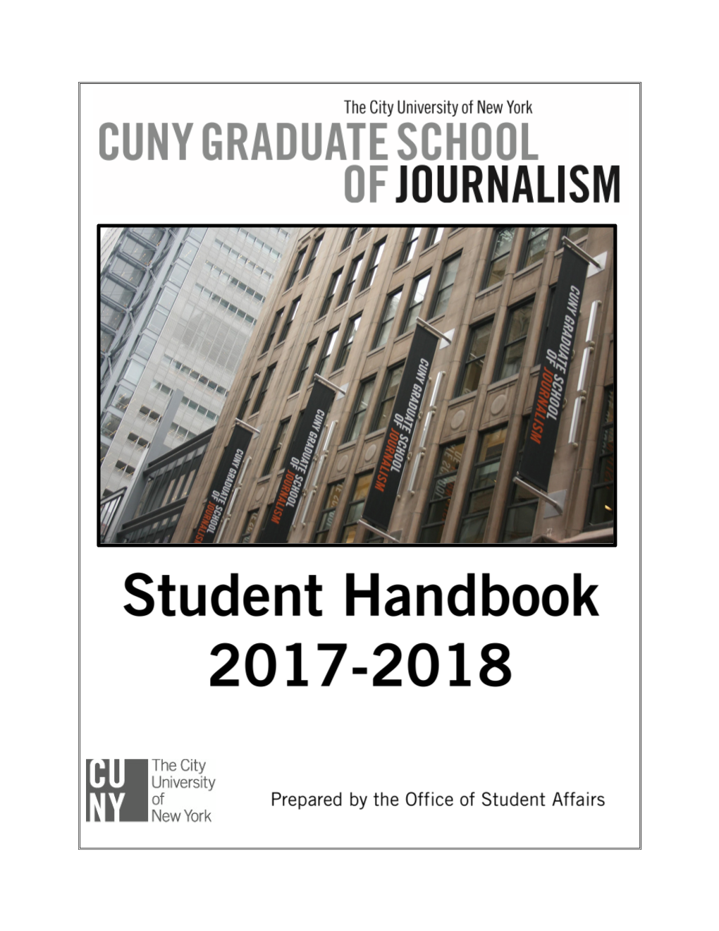 Studenthandbook2017-2018Final.Pdf