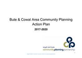 Bute & Cowal Area Community Planning Action Plan