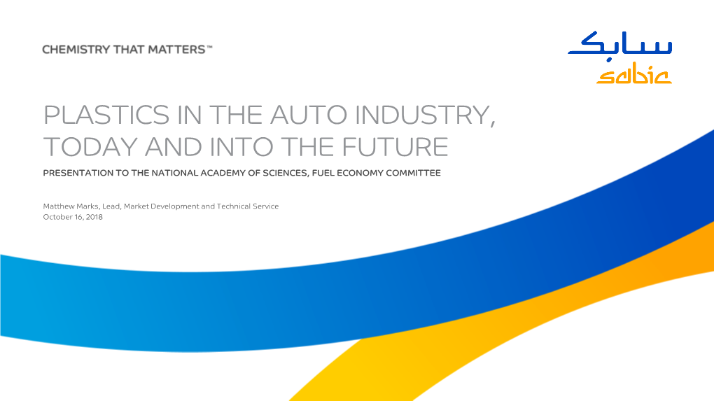 National Academy of Sciences, Fuel Economy Committee