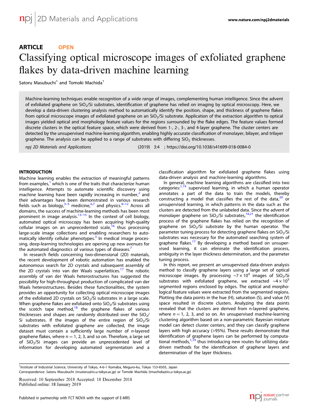 Classifying Optical Microscope Images of Exfoliated Graphene Flakes By