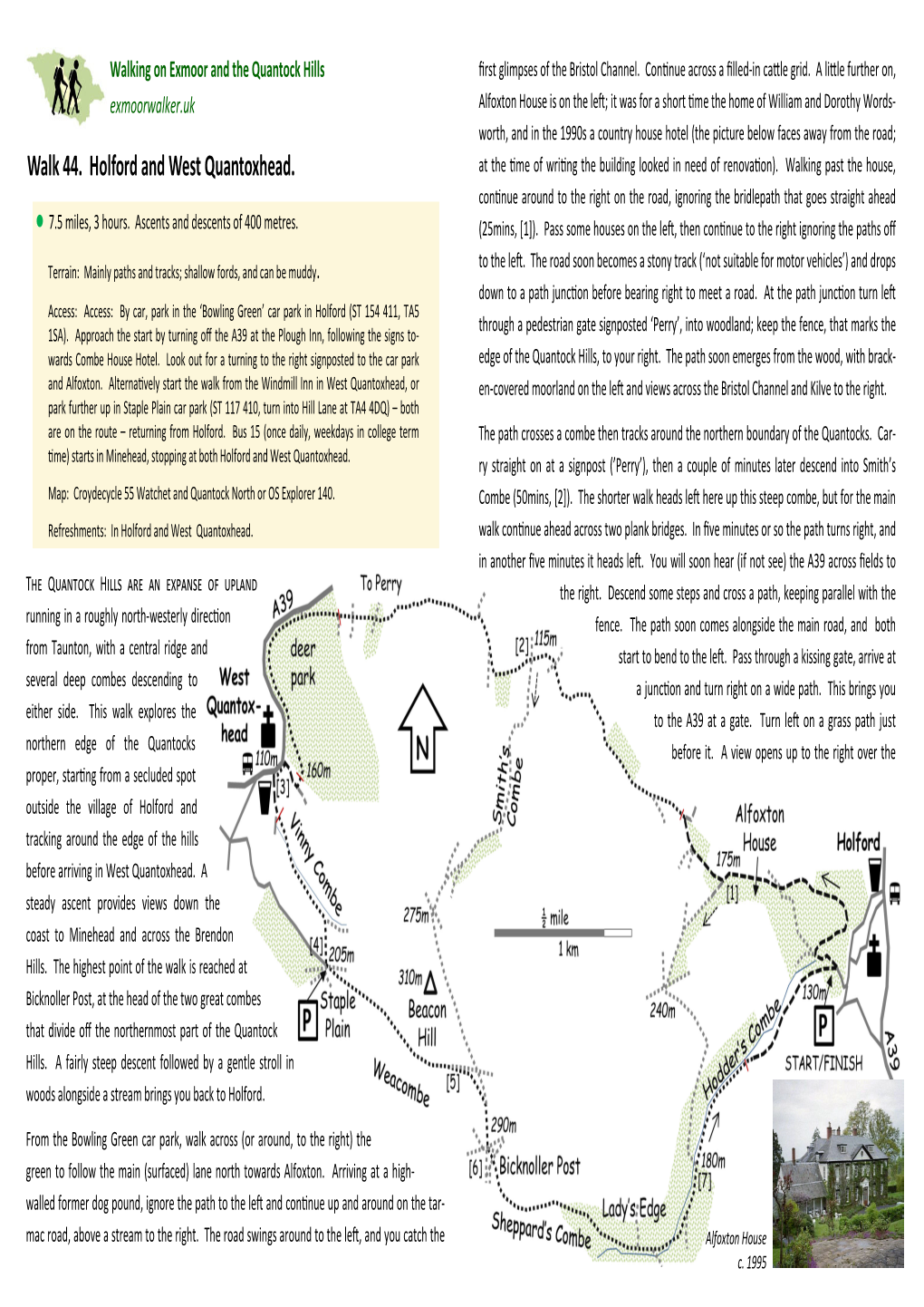 Walk 44 Holford & W Quantoxhead