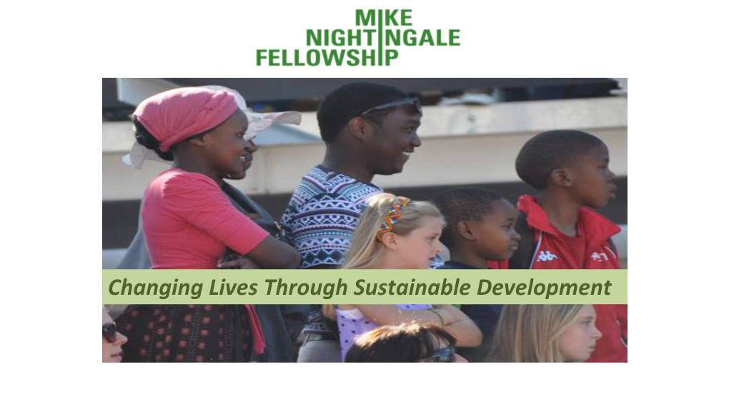 Mike Nightingale Fellowship with IBI Group