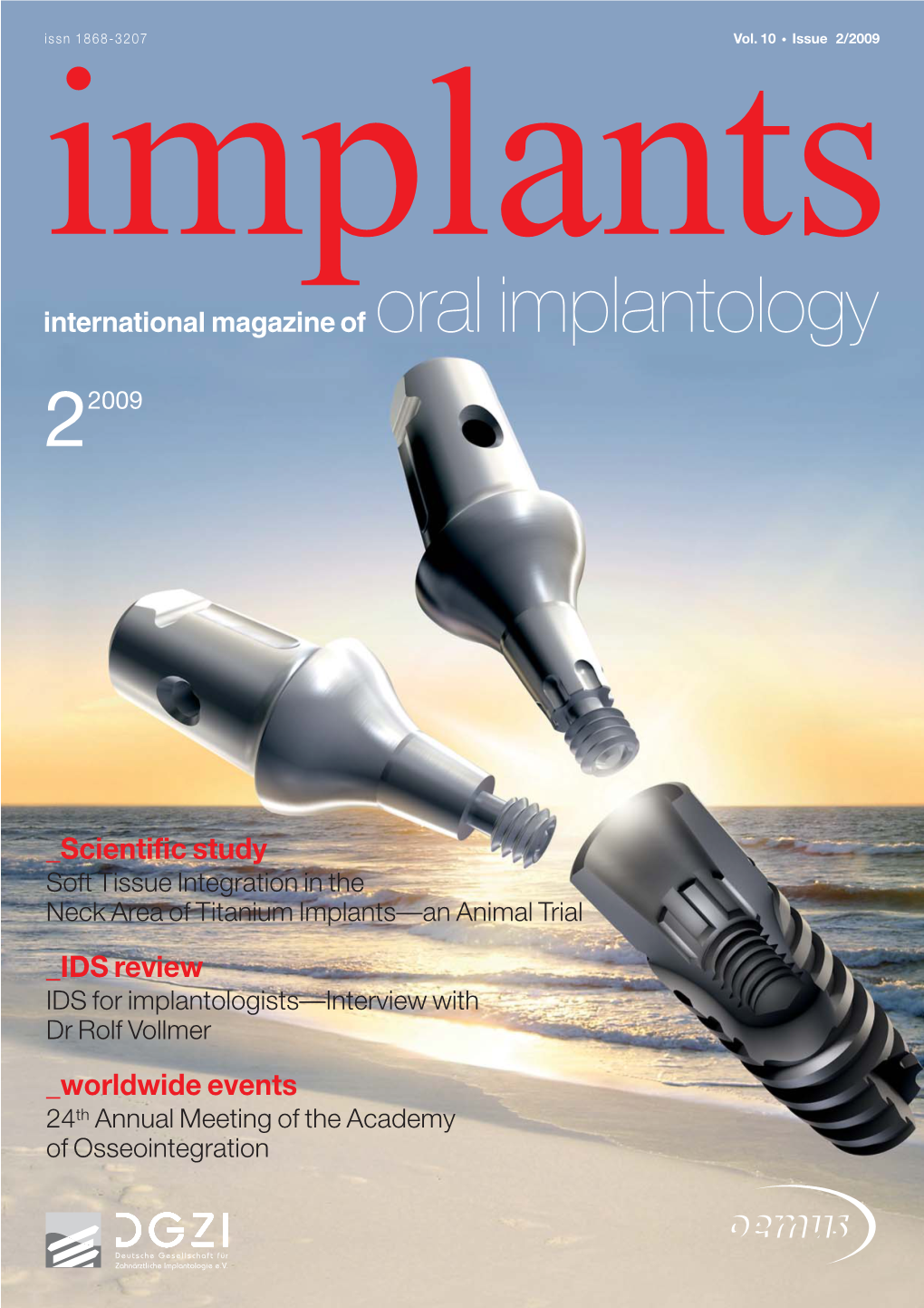 Implants International Magazine of Oral Implantology 22009