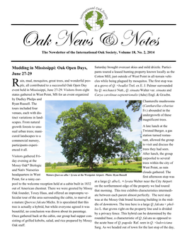 Oak News & Notes