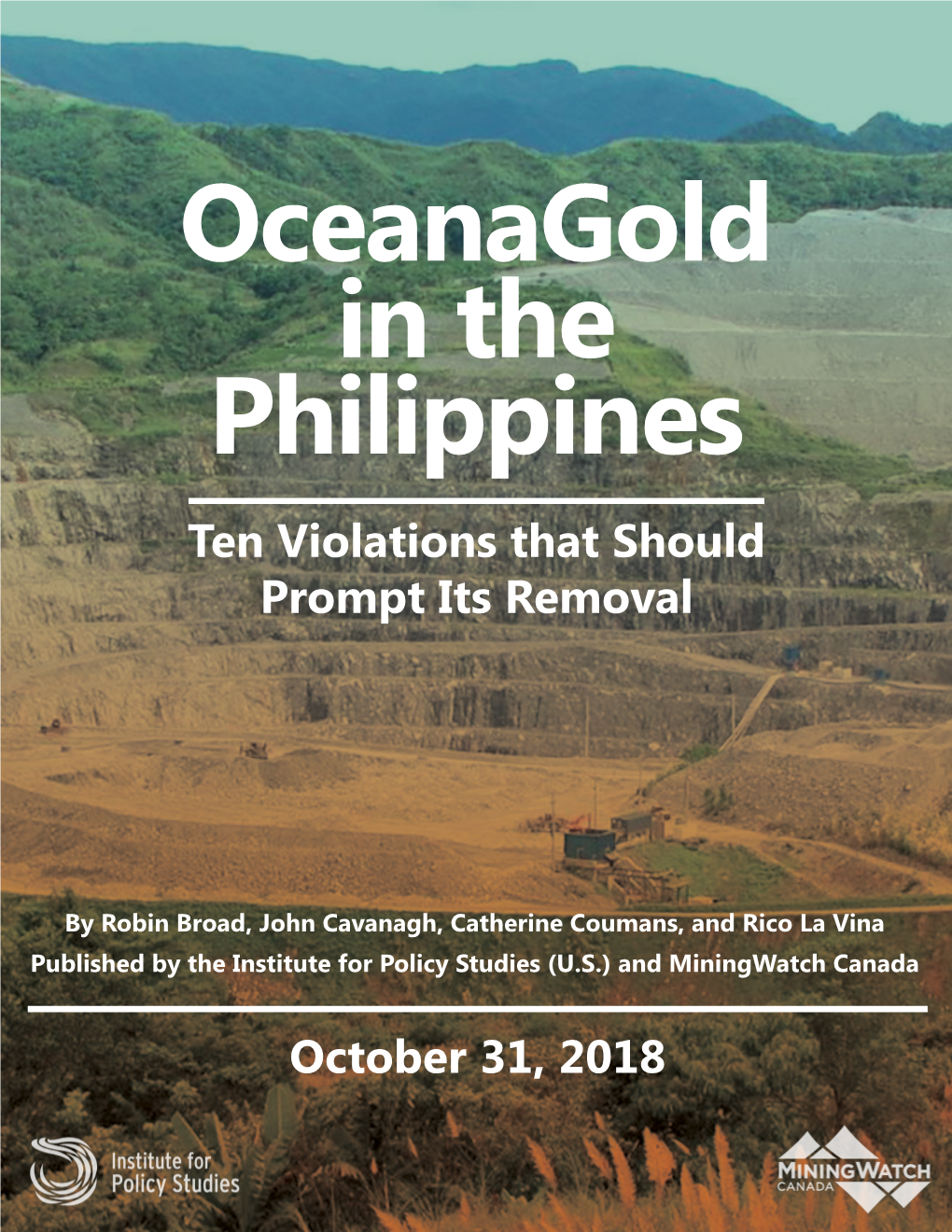 Oceanagold in the Philippines Ten Violations That Should Prompt Its Removal